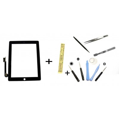 Glas Touchscreen Digitizer Display Scheibe für  iPad 3 Apple