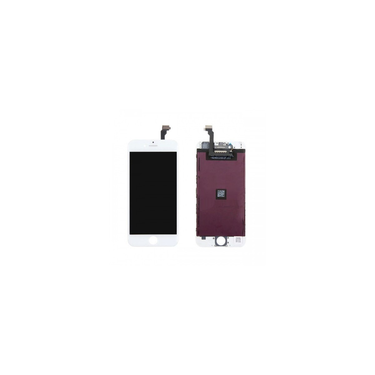 Original Retina iPhone 6 Plus LCD Display Weiß Touchscreen Set Rahmen für 5,5"
