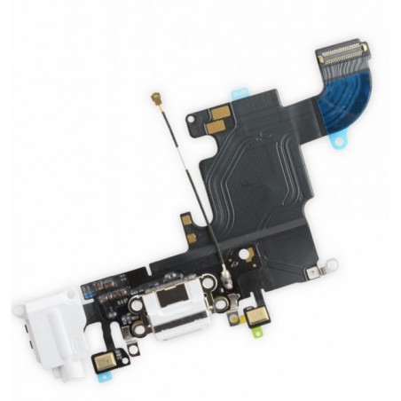 original iPhone 6S Dock Connector Ladebuchse Mikrofon Antenne Audio Flex - schwarz