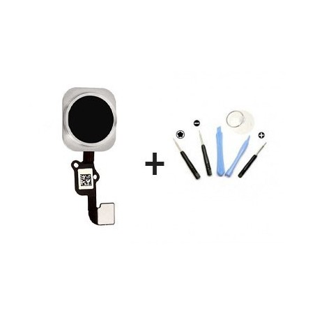iPhone 6S / 6S Plus Homebutton Knopf Flex schwarz original 