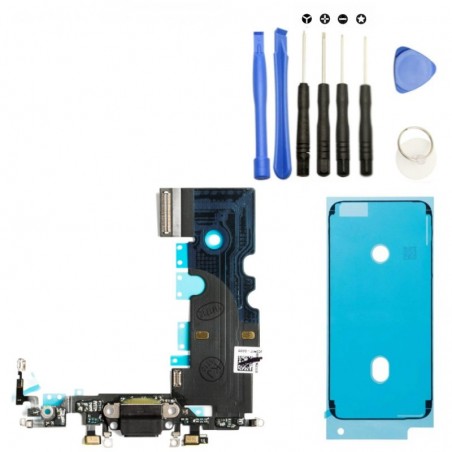 iPhone 8 Original Ladebuchse Charging Port - Dock Connector Flex Mikrofon Antenne