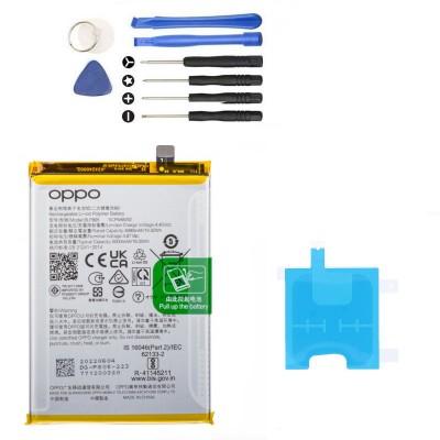 Original Oppo  A16 A16s Batterie (BLP805) - Reparaturset