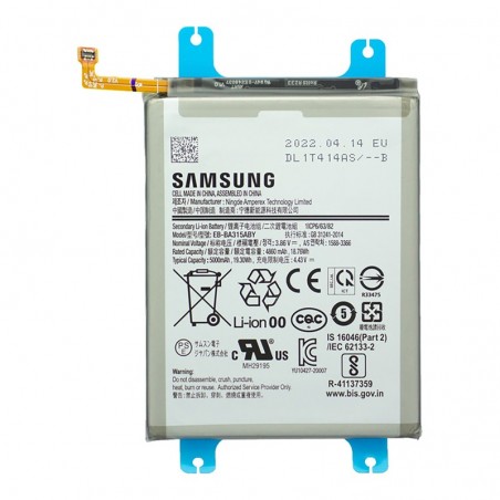 Samsung Galaxy A31 Akku EB-BA315ABY Original Service Pack 5000 mAh mit Kleber und Werkzeug