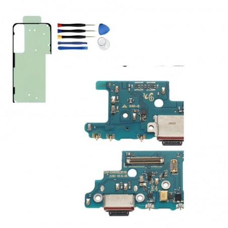 Samsung Galaxy S20 Plus Ladebuchse USB-C Original Service Pack GH96-13083A mit Kleber und Werkzeug
