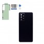 Galaxy A51 Rückseite schwarz Set mit Kleber und Werkzeug