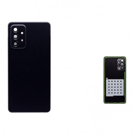 Galaxy A51 Rückseite schwarz (Nachbau) – Akkudeckel Set mit Kleber und Werkzeug
