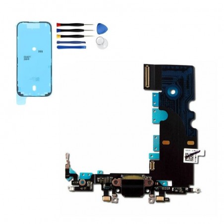 iPhone SE 2020 Ladebuchse Original Reparaturset mit Werkzeug und Rahmenkleber