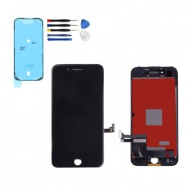 iPhone SE 2020 Display Schwarz Reparaturset mit Werkzeug und Rahmenkleber