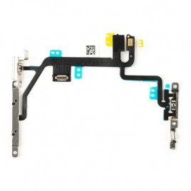 iPhone 8 Ein/Aus + Lautstärke Flexkabel Original mit Stummschalter, Blitz & Mikrofon – Reparaturset mit Werkzeug & Kleber
