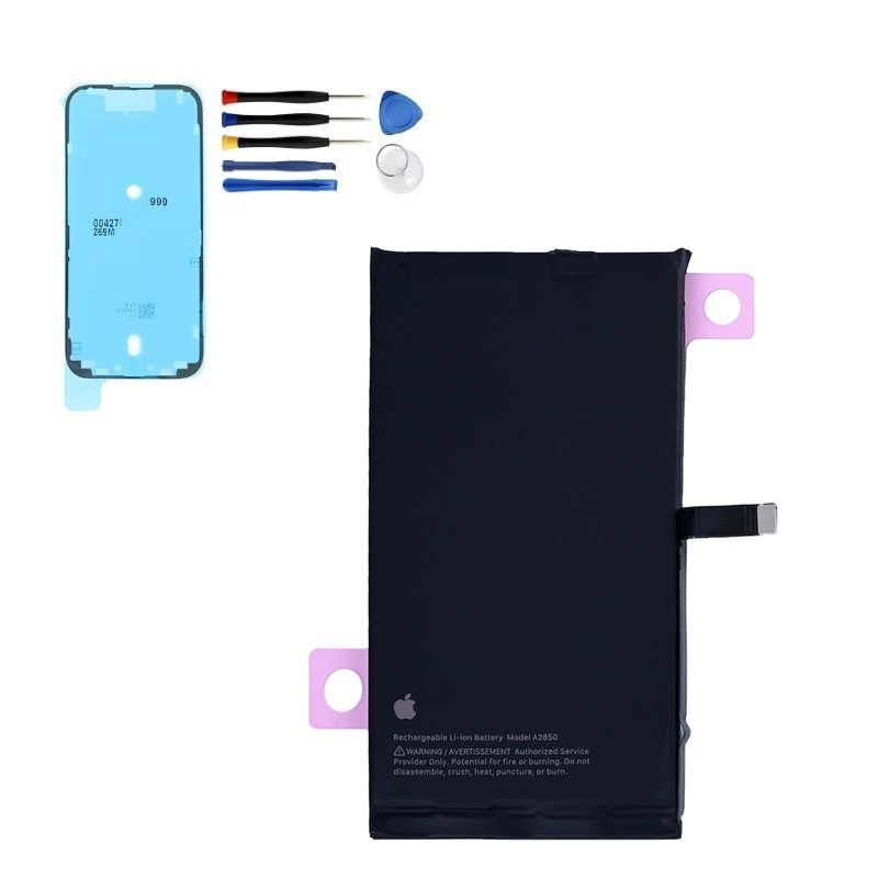 Original iPhone 14 Plus Akku A2850 4325 mAh – Genuine Pack mit Werkzeugset & Klebestreifen