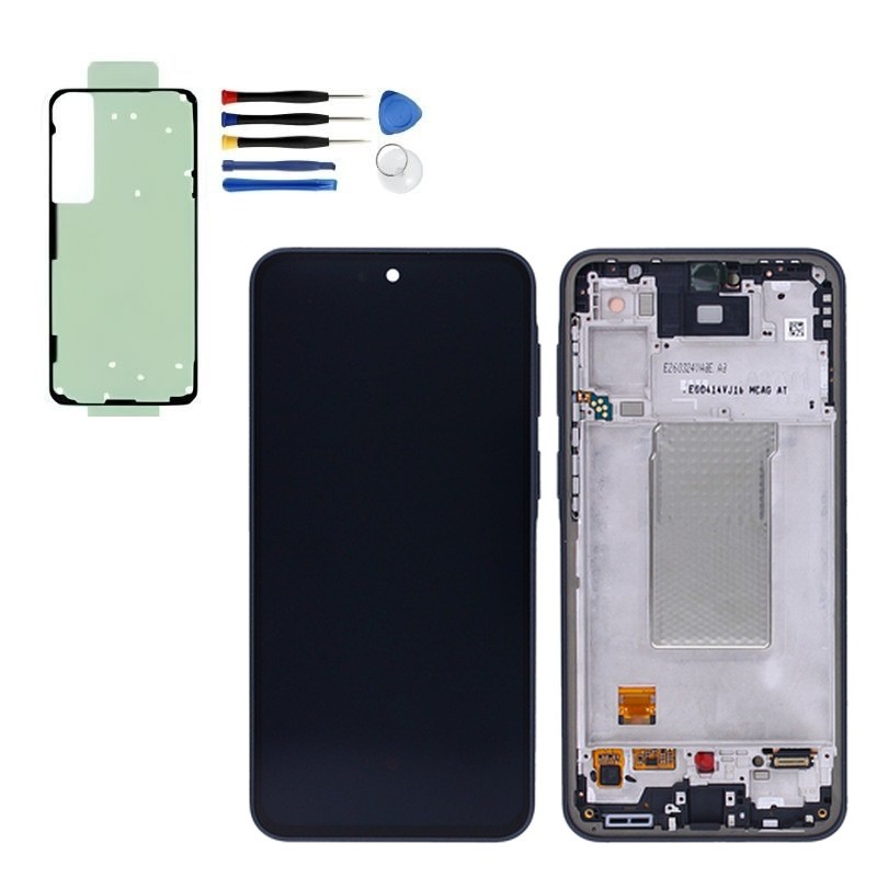 Original Samsung Galaxy A37 Display mit Rahmen Charcoal – Service Pack Ersatzteil mit Werkzeug & Kleber Original Samsung Galaxy A37 Display mit Rahmen Charcoal – Service Pack Ersatzteil mit Werkzeug & Kleber