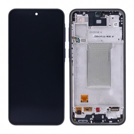 Galaxy A37 Super-AMOLED-Display mit Mittelrahmen in Charcoal