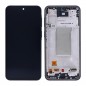 Original Samsung Galaxy A37 Display mit Rahmen Charcoal – Service Pack Ersatzteil mit Werkzeug & Kleber