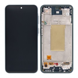 Galaxy A37 Display mit Mittelrahmen in Awesome Graygreen