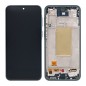 Original Samsung Galaxy A37 Display mit Rahmen Graygreen – Service Pack Reparaturset mit Werkzeugset & Klebestreifen