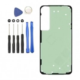 Werkzeug und Klebestreifen für den Ladebuchsen-Tausch am Galaxy S24+