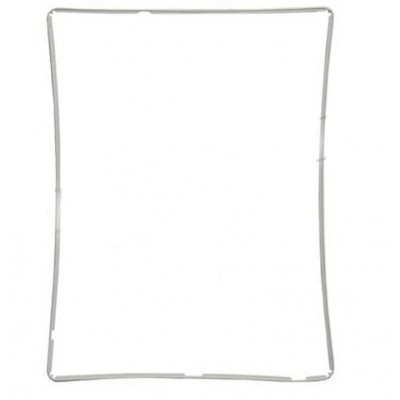  	 Plastikrahmen Mittelrahmen Dichtung Rahmen weiß selbsklebend für Apple iPad 2