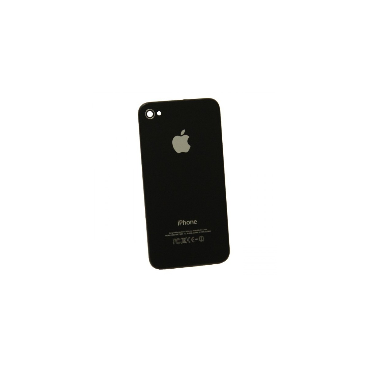 Backcover für iPhone 4 G Akku Accu Deckel Rückschale Glas Battery Schwarz Black 