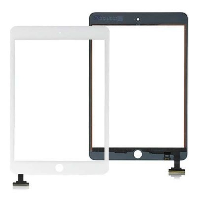 Apple iPad Mini Touchscreen Touch Panel Scheibe Glas Digitizer Front weiß WEISS