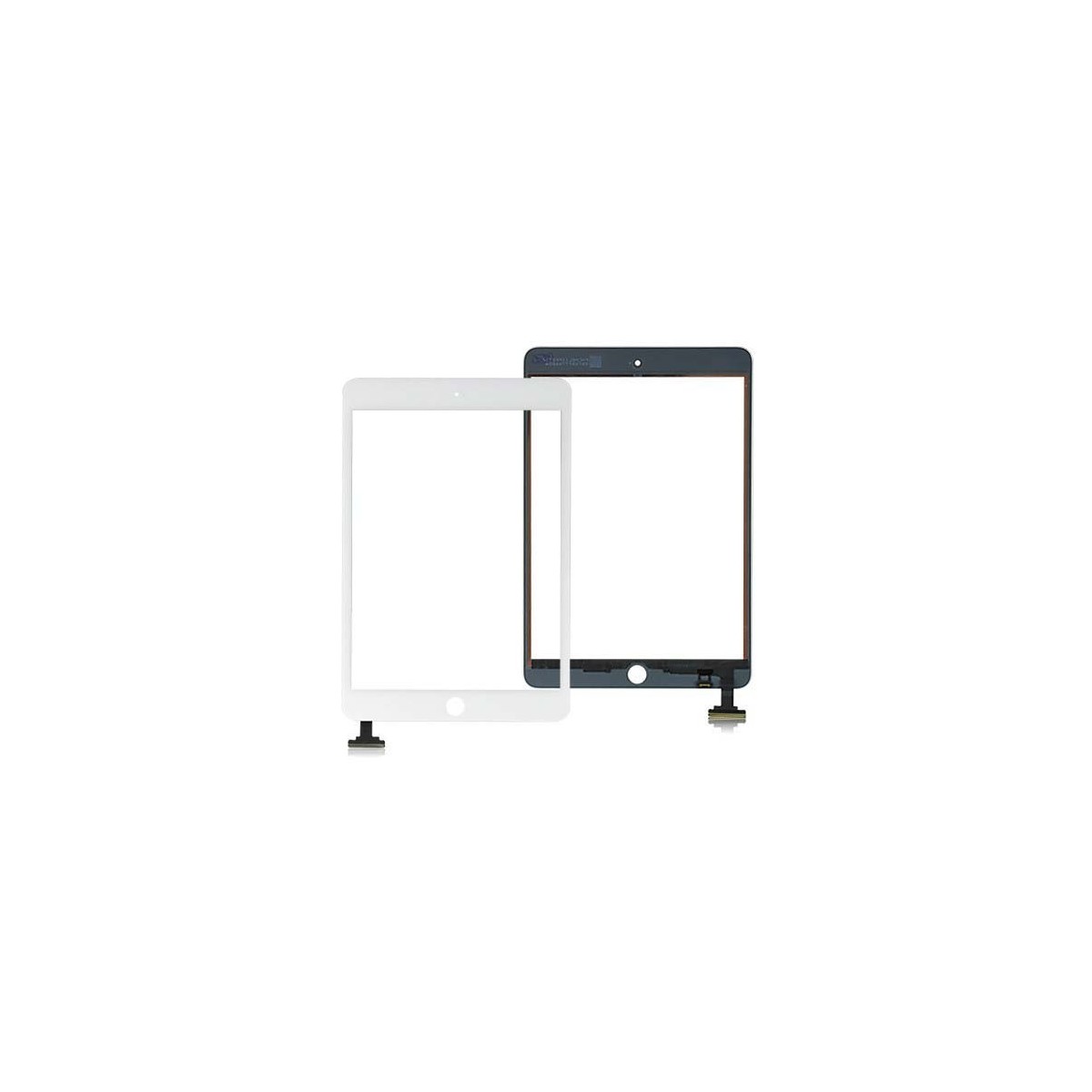 Apple iPad Mini Touchscreen Touch Panel Scheibe Glas Digitizer Front weiß WEISS