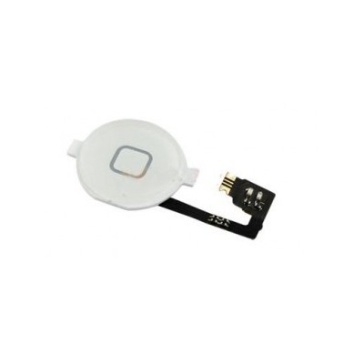 Home Button  Flex Kabel Cable für Apple iPhone 4S WEISS weiß