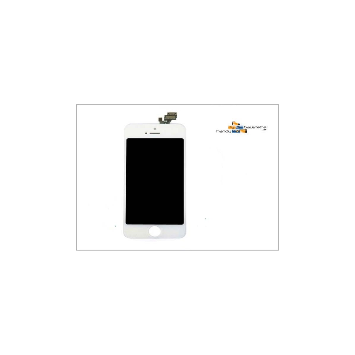  	 Original iPhone 5 Retina Display WEISS komplett LCD Touchscreen Scheibe Glas weiß