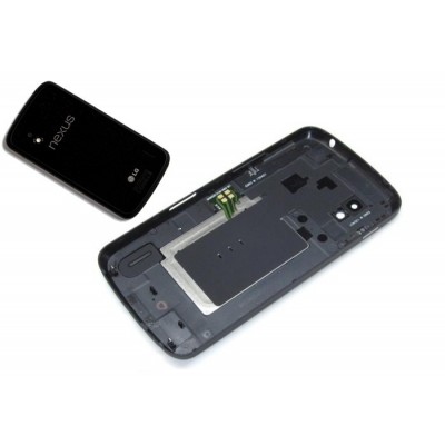 LG Nexus 4 E960 Backcover Akkudeckel battery cover schwarz  