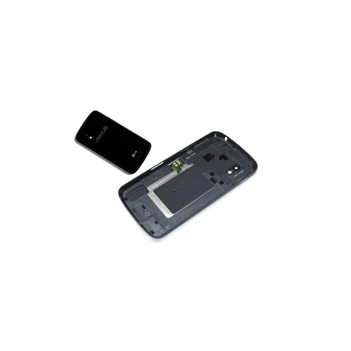 LG Nexus 4 E960 Backcover Akkudeckel battery cover schwarz  