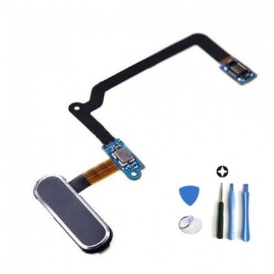 original Samsung SM-G900f Galaxy S5 Hometaste Flexkabel Button blau schwarz neu 
